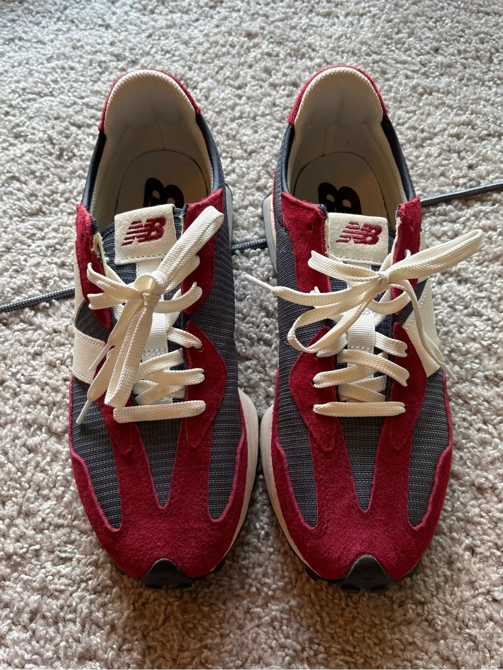 New Balance 327 navy/red sz men’s US 12
